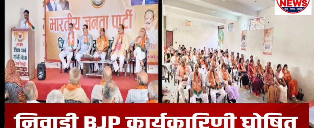 भाजपा जिला कार्यसमिति की पहली बैठक में मिशन-2047 पर मंथन, महेश केवट बोले- आत्मनिर्भर भारत से ही बनेगा विकसित राष्ट्र